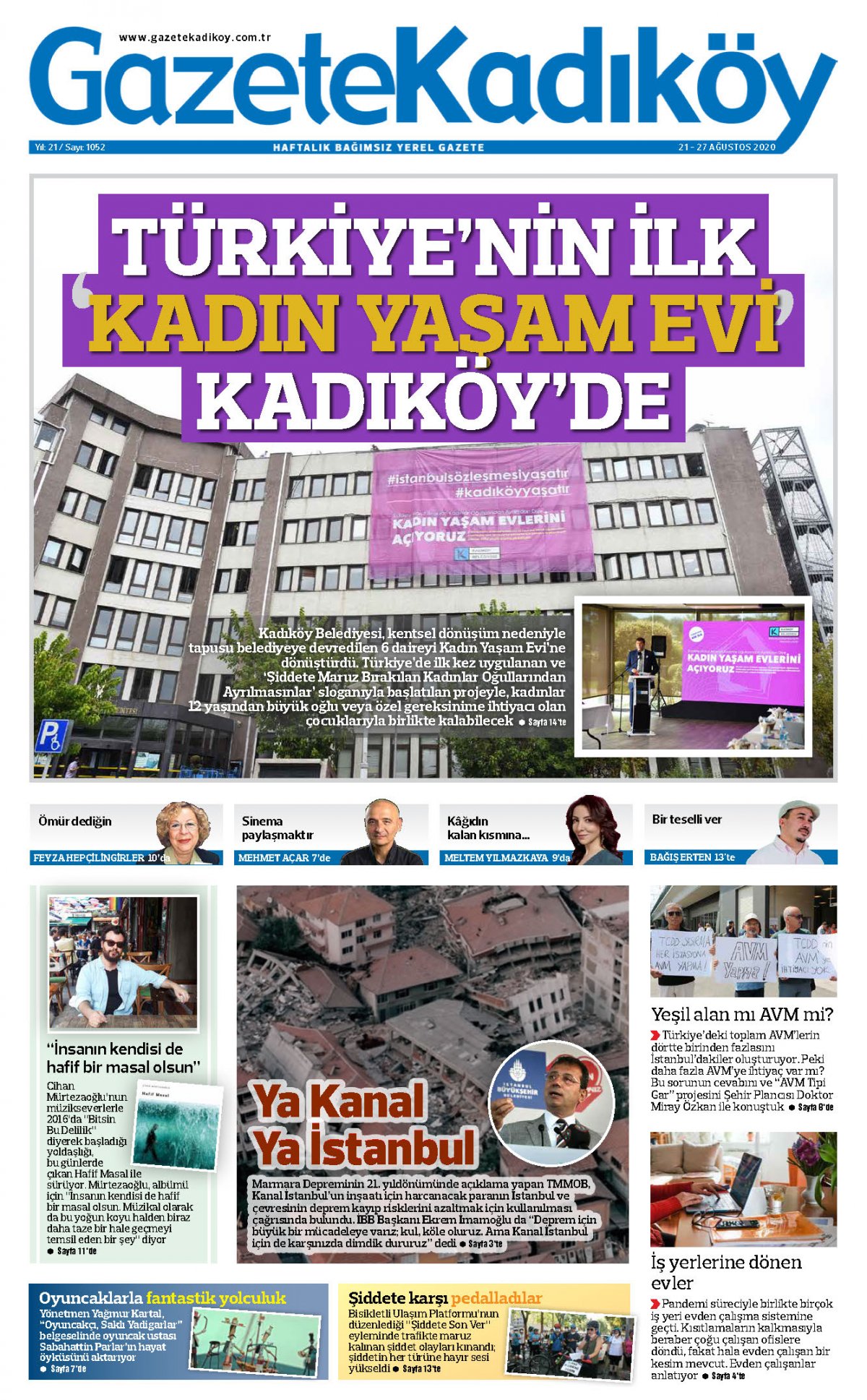 Gazete Kadıköy - 1052. Sayı